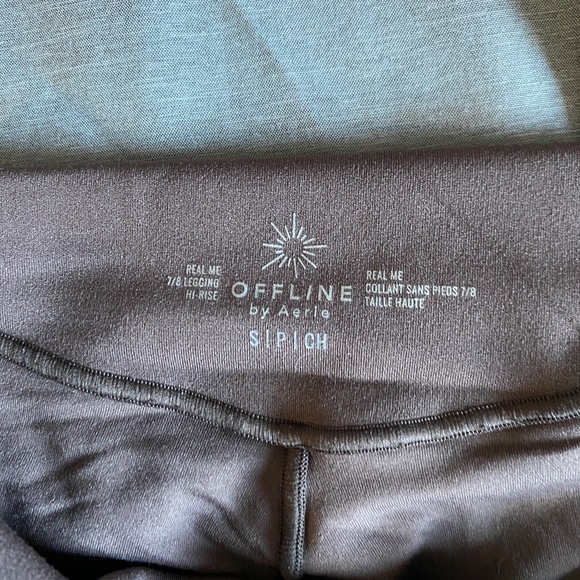 Brown Aerie Offline Leggings - Picture 3 of 3